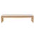 Lucy Bench Seat - Oyster - Natural Teak - GlobeWest