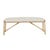 Tolv Osaka Bench Seat - Mist - Light Oak - GlobeWest