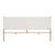 Anchor Woven Bedhead - White Loom - Natural - GlobeWest