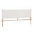Anchor Woven Bedhead - White Loom - Natural - GlobeWest