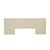Benjamin Ripple Wide Bedhead - Putty - GlobeWest