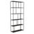 Sketch Grillo Tall Bookshelf - Black - GlobeWest