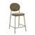 Laylah Loop Barstool - Copeland Olive - Matt Green - GlobeWest
