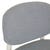 Lori Metal Frame Barstool - Powder Blue - Bone Powdercoated Metal - GlobeWest