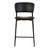 Matilda Barstool - Jet Black - Black Metal - GlobeWest