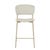 Matilda Barstool - Linen Grey - Matt Linen Grey - GlobeWest