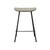 Tobi Barstool - Khaki Grey - Vintage Matt Green PU - GlobeWest