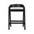 Tolv Inlay Barstool - Black Onyx - GlobeWest