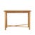 Cannes Rectangular Bar Table - Natural Teak - GlobeWest