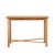 Cannes Rectangular Bar Table - Natural Teak - GlobeWest