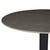 Portsea Cruise Round Bar Table - Grey Stone - Charcoal Aluminium - GlobeWest