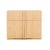 Kin 1 Drawer 2 Door Buffet - Natural Ash - GlobeWest