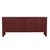 Oliver Fluted Buffet - Burgundy - GlobeWest