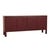 Oliver Fluted Buffet - Burgundy - GlobeWest