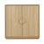 Benjamin Ripple Storage Unit - Natural Ash - GlobeWest