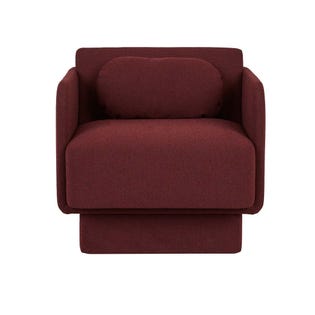 Bonnie Occasional Chair - Currant - Marsala - GlobeWest