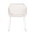 Cabana Link Dining Armchair - Chalk - White - GlobeWest