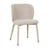 Cara Dining Chair - Chai Boucle - Sugar Velvet - GlobeWest