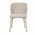 Cara Dining Chair - Chai Boucle - Sugar Velvet - GlobeWest