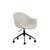 Daisy Office Chair - Winter Grey - Black - GlobeWest