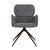 Edwin Spider Leg Office Chair - Copeland Granite - Black - GlobeWest