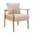 Javea Dining Armchair - Bluff - Natural Teak - GlobeWest