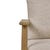 Javea Dining Armchair - Bluff - Natural Teak - GlobeWest