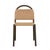 Jules Woven Outdoor Dining Chair - Safari Weave - Espresso - GlobeWest