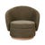 Juno Pod Occasional Chair - Copeland Olive - Natural Ash - GlobeWest