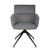 Kellan Swivel Base Chair - Shadow - Matt Black - GlobeWest
