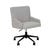 Marshall Office Chair - Fog - Black Metal - GlobeWest