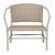 Mauritius Occasional Chair - Linen - Linen Metal - GlobeWest