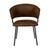 Mimi Dining Chair - Tan - Black - GlobeWest