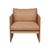 Natadora Miles Occasional Chair - Camel Leather - GlobeWest