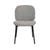 Natadora Solace Dining Chair - Static - Black Onyx - GlobeWest