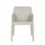 Percy Dining Armchair - Linen Grey - GlobeWest