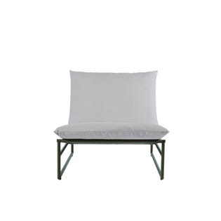 Pier Sling Occasional Chair - Green - Light Grey - GlobeWest