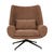 Rowan Occasional Chair - Copeland Hazel - Black Metal - GlobeWest