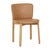 Sketch Pinta Dining Chair - Pecan Leather - Light Oak - GlobeWest