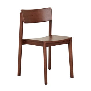 Sketch Poise Dining Chair - Walnut - GlobeWest