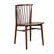 Sketch Requin Dining Chair - Walnut - GlobeWest