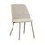 Sophia Dining Chair - Ore Speckle - Matt Latte - GlobeWest