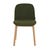 Tolv Com 2 Dining Chair - Seaweed - Light Oak - GlobeWest