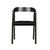 Tolv Inlay Dining Arm Chair - Black Oak - GlobeWest