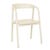 Tolv Inlay Dining Arm Chair - Bone - GlobeWest