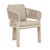 Valencia Rope Dining Armchair - Natural - Sand - GlobeWest