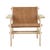 Vista Occasional Chair - Vintage Caramel - Natural Oak - GlobeWest
