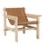Vista Occasional Chair - Vintage Caramel - Natural Oak - GlobeWest
