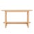 Abbott Shelf Console - New Oak - GlobeWest