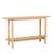 Abbott Shelf Console - New Oak - GlobeWest